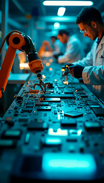 Sales & service of all types of electronic items